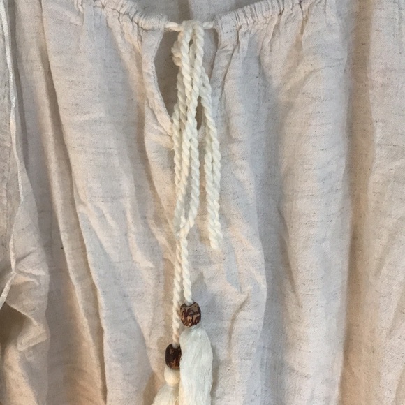 Praire style potato sack style blouse - Picture 4 of 6